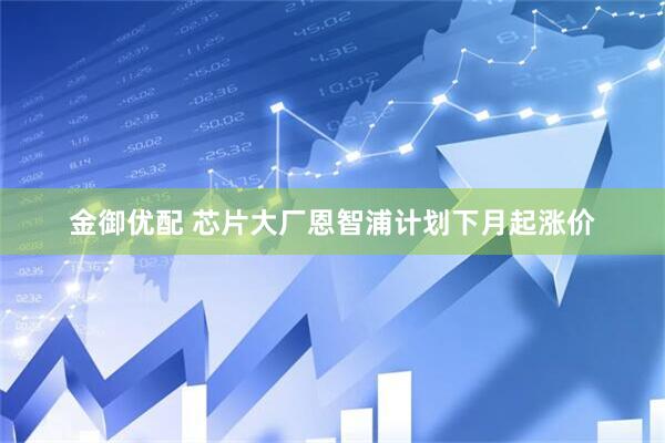 金御优配 芯片大厂恩智浦计划下月起涨价