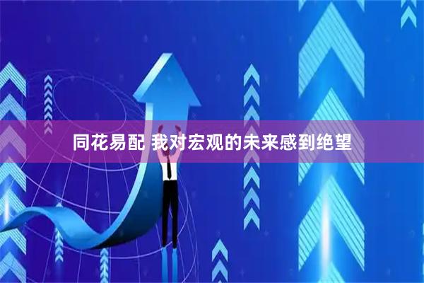 同花易配 我对宏观的未来感到绝望