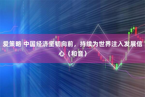 爱策略 中国经济坚韧向前，持续为世界注入发展信心（和音）